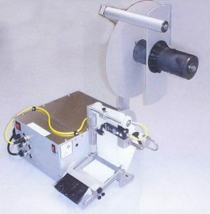 A vintage optical device setup with lenses and wiring.